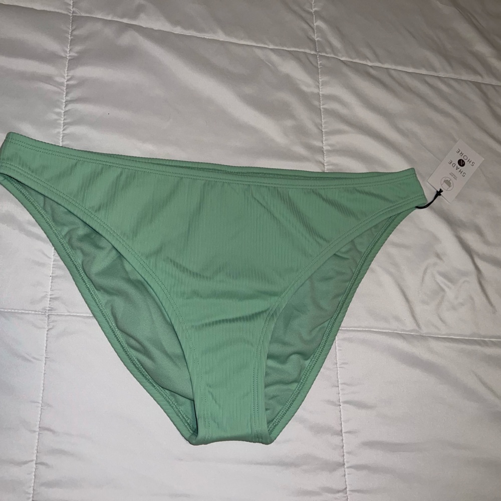 Shade & Shore Mint Green Bikini Bottom